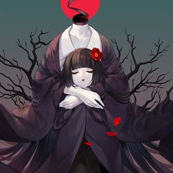 This is a pixiv picture whose title is 🍃.