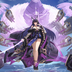 This is a pixiv picture whose title is 武蔵.