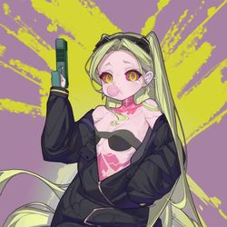 This is a pixiv picture whose title is 瑞贝卡.