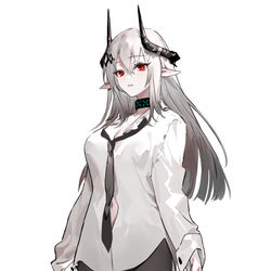 This is a pixiv picture whose title is Arknights.