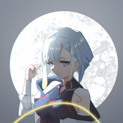 This is a pixiv picture whose title is 呜呜呜露西.