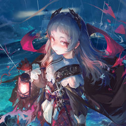This is a pixiv picture whose title is 审判.