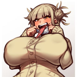 This is a pixiv picture whose title is 長い舌.