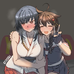 This is a pixiv picture whose title is この後時雨がおいしく頂きました.