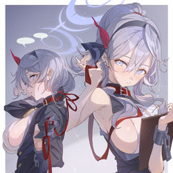 This is a pixiv picture whose title is 天雨アコ🐕‍.