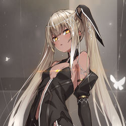 This is a pixiv picture whose title is 自動人形.