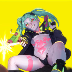 This is a pixiv picture whose title is BANG.