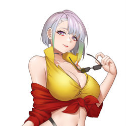 This is a pixiv picture whose title is SEE YOU SPACE CYBERPUNK....