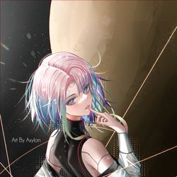 This is a pixiv picture whose title is Lucy.