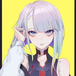 This is a pixiv picture whose title is Lucy.