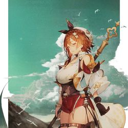 This is a pixiv picture whose title is 莱莎.