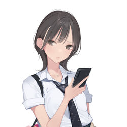 This is a pixiv picture whose title is ナマイキ女子.