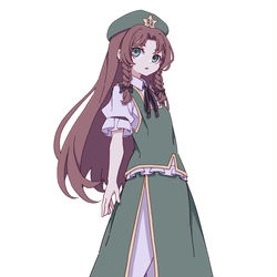 This is a pixiv picture whose title is 紅美鈴.