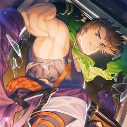 This is a pixiv picture whose title is ジョセフ・ジョースター生誕102周年.