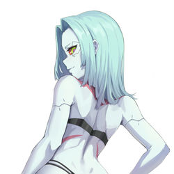 This is a pixiv picture whose title is Rebecca.