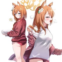 This is a pixiv picture whose title is マリーも頑張って.