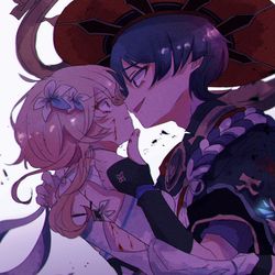This is a pixiv picture whose title is 平和じゃないスカ蛍.