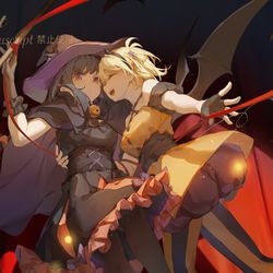 This is a pixiv picture whose title is 演出.