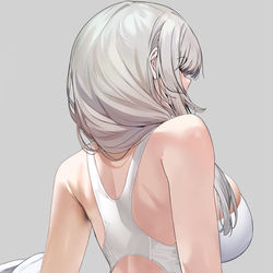 This is a pixiv picture whose title is 宇崎月.