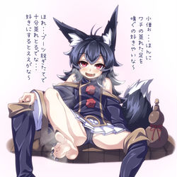 This is a pixiv picture whose title is 【オリキャラ落書き】常夜さん。.