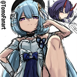 This is a pixiv picture whose title is Cunny ≠ Easy (WIP).