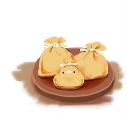 This is a pixiv picture whose title is もち巾着.