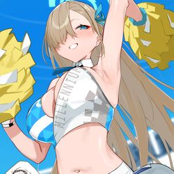 This is a pixiv picture whose title is チアリーダーアスナ.