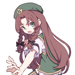 This is a pixiv picture whose title is 紅魔館の門番.