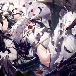 This is a pixiv picture whose title is アルベド.
