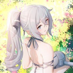 This is a pixiv picture whose title is DAY58 浇花.