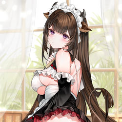 This is a pixiv picture whose title is 樫野.