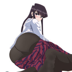 This is a pixiv picture whose title is 古見さん.