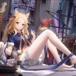 This is a pixiv picture whose title is Arknights-空弦.