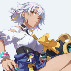 This is a pixiv picture whose title is 卡萝尔.