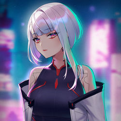 This is a pixiv picture whose title is Lucy.