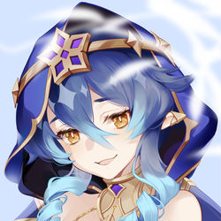 This is a pixiv picture whose title is レイラ(原神).