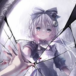 This is a pixiv picture whose title is dead end Alice.