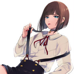 This is a pixiv picture whose title is おかっぱ美少年.