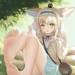 This is a pixiv picture whose title is suzuran.