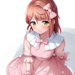 This is a pixiv picture whose title is 歩夢.