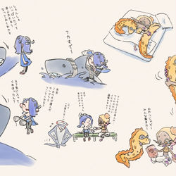 This is a pixiv picture whose title is ちびすりみ.
