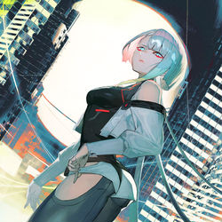 This is a pixiv picture whose title is ルーシー.