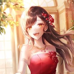This is a pixiv picture whose title is 白石杏.