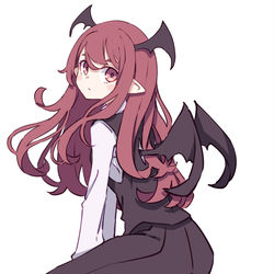 This is a pixiv picture whose title is 小悪魔.