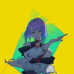 This is a pixiv picture whose title is Lucy.