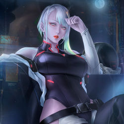 This is a pixiv picture whose title is Lucy.