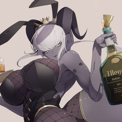 This is a pixiv picture whose title is bunny.