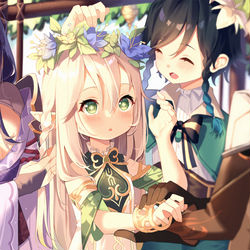 This is a pixiv picture whose title is 🌿.