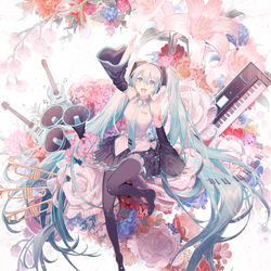 This is a pixiv picture whose title is Singularity.