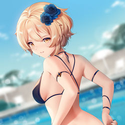 This is a pixiv picture whose title is 蛍.
